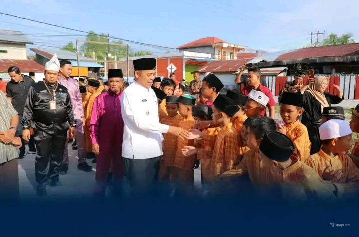 Berkunjung Sekaligus Silaturahmi Pj.Bupati H.Herman,SE.MT Ke SD Negeri 009 Tembilahan Hulu