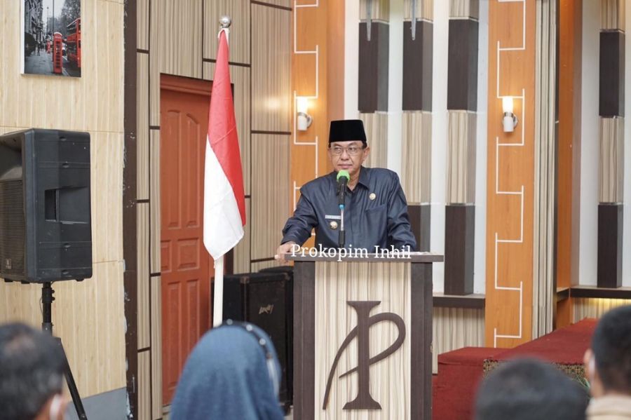 Buka Bimtek Pilkades 2021, Bupati Inhil: Calon Kades Harus Bisa Baca Al-Qur'an