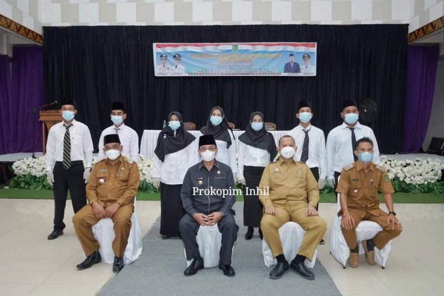 Bupati Wardan Lantik dan Resmikan BPD se-Kecamatan Batang Tuaka