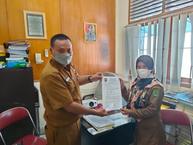 Dinas PMD Inhil Serahkan User dan Pasword Aplikasi Sipades 2.0 ke Admin Kecamatan Se-Inhil