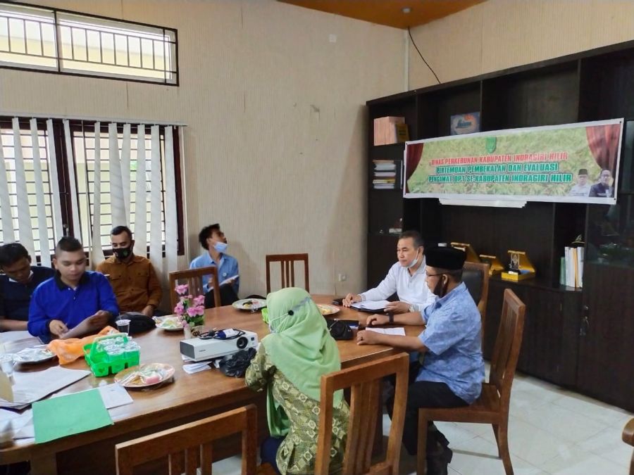 Disbun Inhil Laksanakan Pertemuan Pembekalan dan Evaluasi Pengamat OPT Se - Kabupaten Inhil