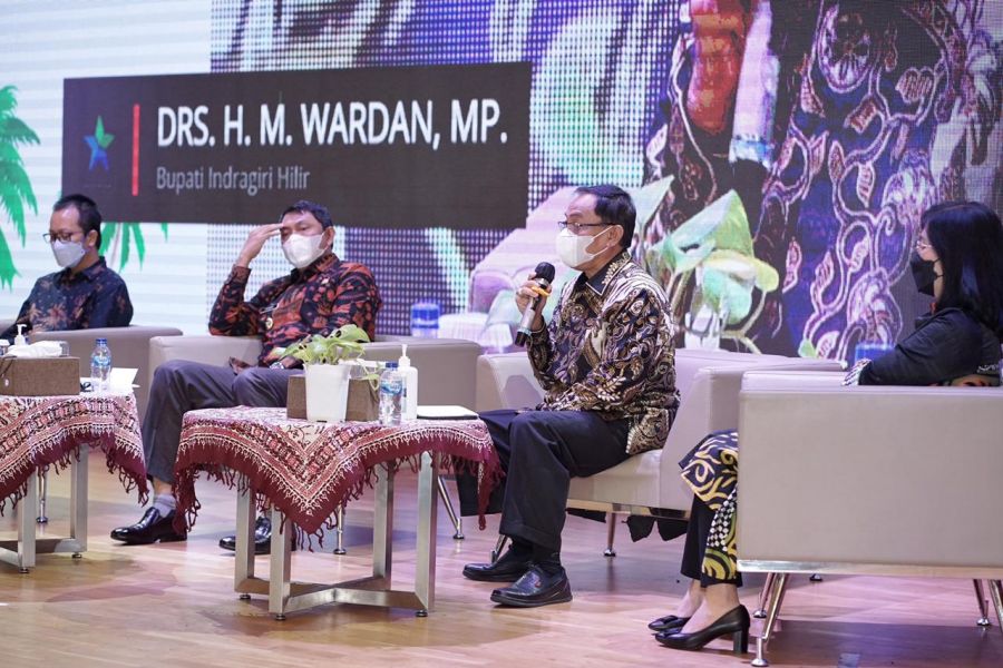 Harkitnas 2021, Bupati Inhil Jadi Pembicara Dialog Nasional Perkelapaan