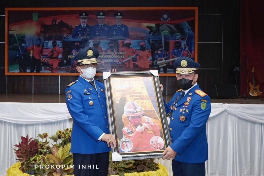 HUT ke 102, Damkar Inhil Upayakan Beri Kontribusi Positif untuk Masyarakat