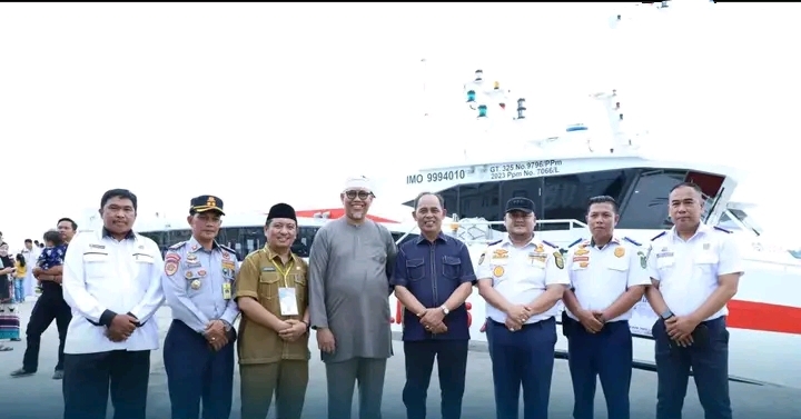 Pastikan Kesiapan Angkutan Jama'ah Haji, Pj. Bupati Inhil Tinjau Langsung Ferry Jama'ah Haji