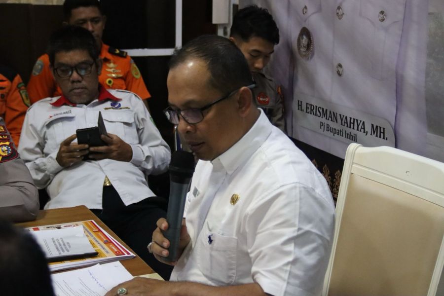 Pemerintah Kabupaten Indragiri Hilir Gelar Rapat Call Center 112