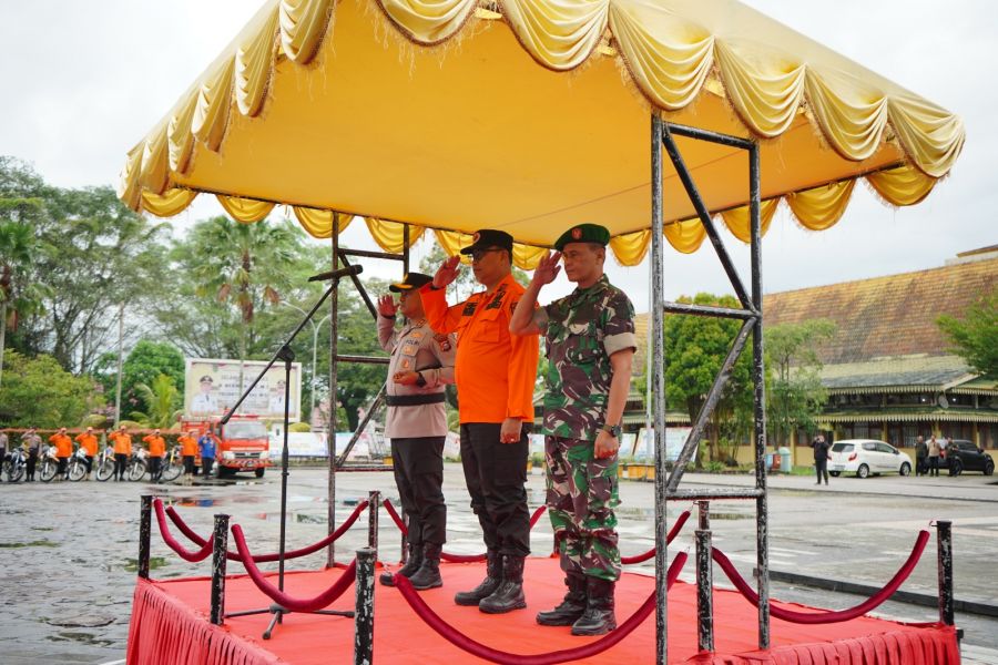 Pemkab Inhil Gelar Apel Kesiapsiagaan, Antisipasi Karhutla di Musim Kemarau