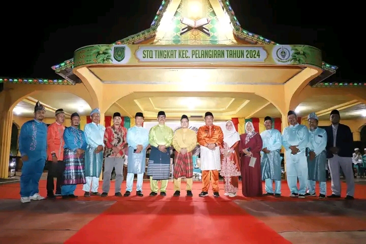 Pj Bupati Inhil Diwakili Asisten III H. Fajar Husein Buka STQ Tingkat Kecamatan Pelangiran Th. 2024