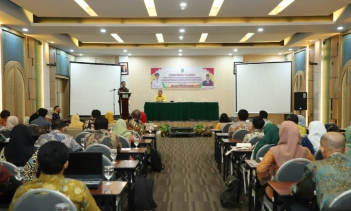 Pj. Bupati Inhil Erisman Yahya Buka Kegiatan Coaching Clinic tentang SAKIP 2024