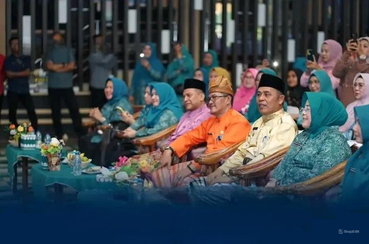 Pj. Bupati Inhil H.Herman SE.MT Membuka Rangkaian Kegiatan Sempena Peringatan HKG PKK Ke 52