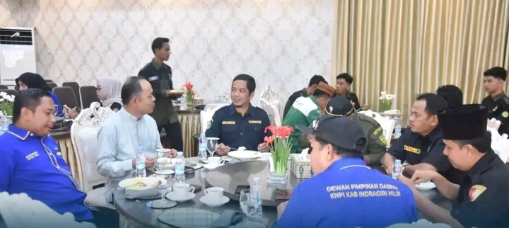 Pj Bupati Inhil Terima Kunjungan Silaturahmi OKP dan Ormas