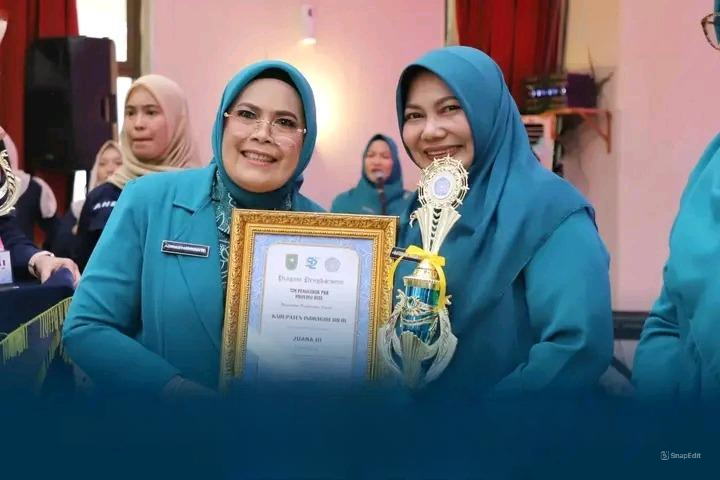 Pj Ketua TP PKK Inhil, Hj. Katerina Susanti Herman Hadiri Puncak HKG PKK Ke-52 dan Jambore Kader PKK