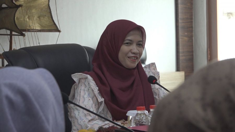 Pj. Ketua TP-PKK Kab. Inhil, Kartika Sari Erisman Pimpin Rakor