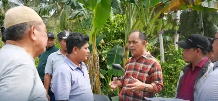 Pj. Bupati Herman Tinjau Lokasi Rencana Pembangunan Lahan Sentra Holtikultura