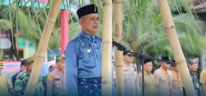 Semarak, Milad Perdana Kecamatan Batang Tuaka Dihadiri Pj Bupati Herman